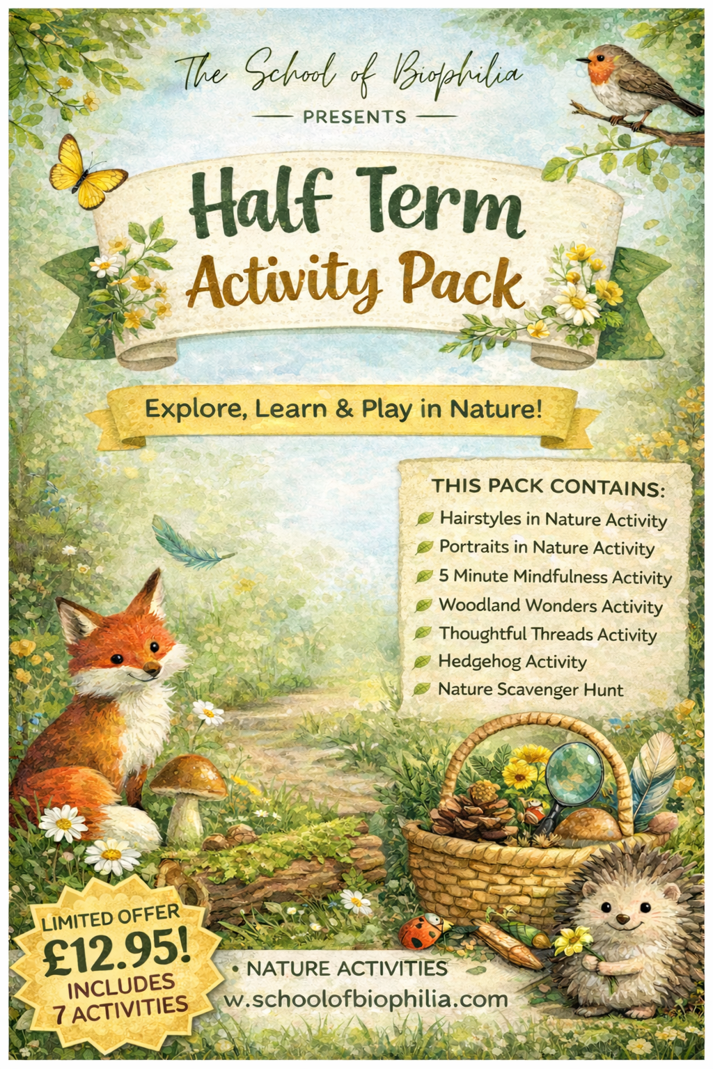 Half Term Activity Pack