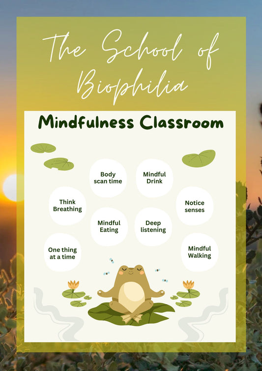 5-Minute outdoor mindfullness activity for classrooms